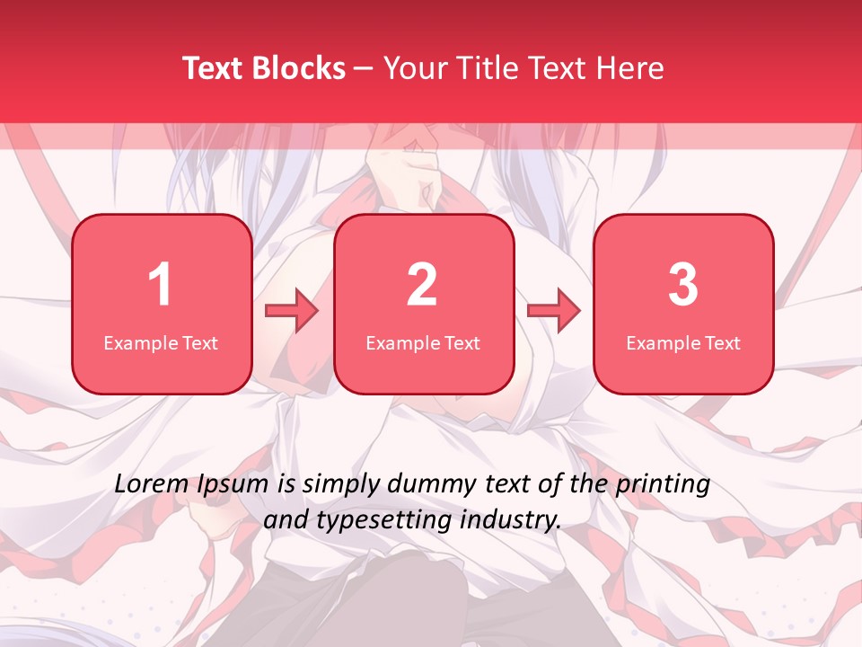 A Girl In A Hat With A Red Bow On Her Head PowerPoint Template