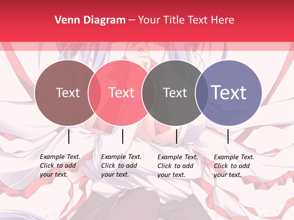 A Girl In A Hat With A Red Bow On Her Head PowerPoint Template