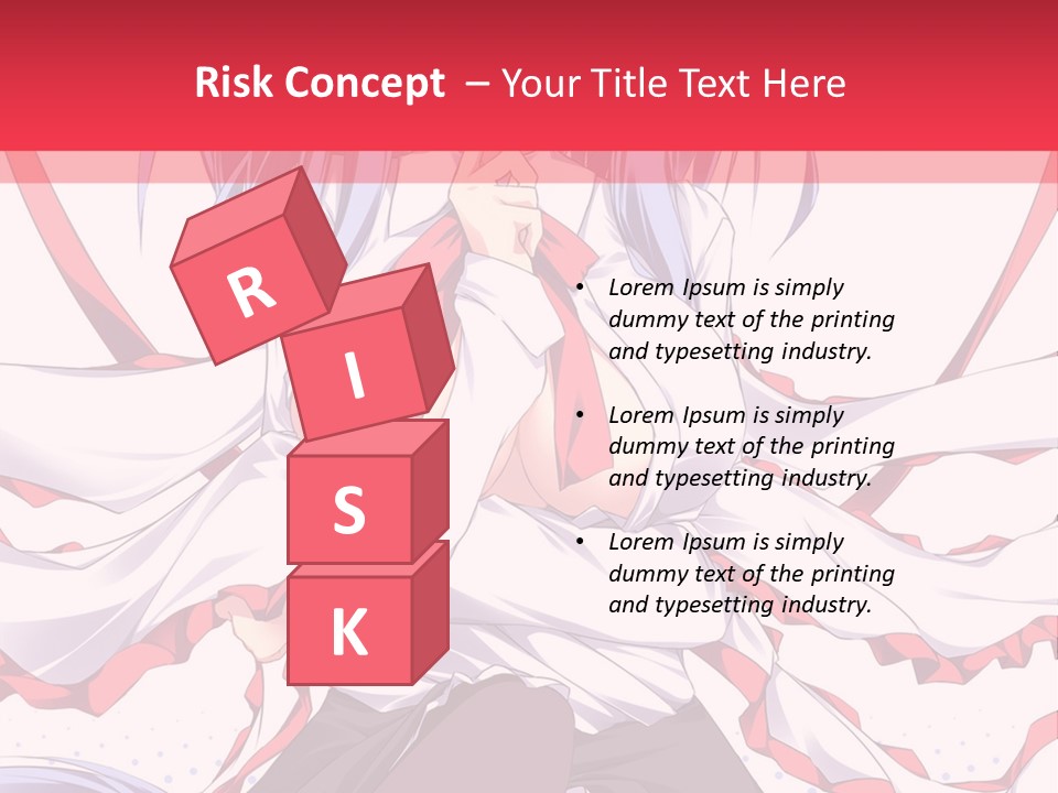 A Girl In A Hat With A Red Bow On Her Head PowerPoint Template