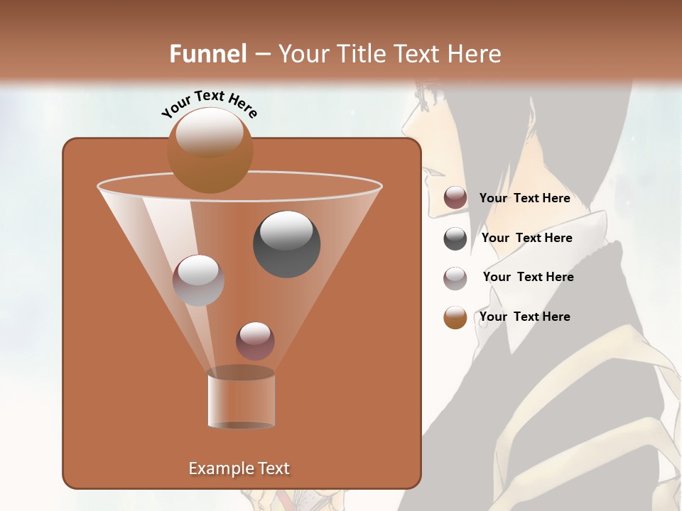 A Man Is Reading A Book In Front Of A Wall PowerPoint Template