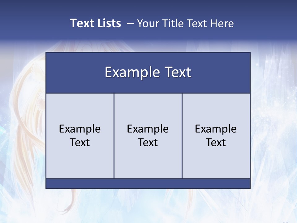 A Beautiful Blond Haired Girl Sitting On Top Of A Tree PowerPoint Template