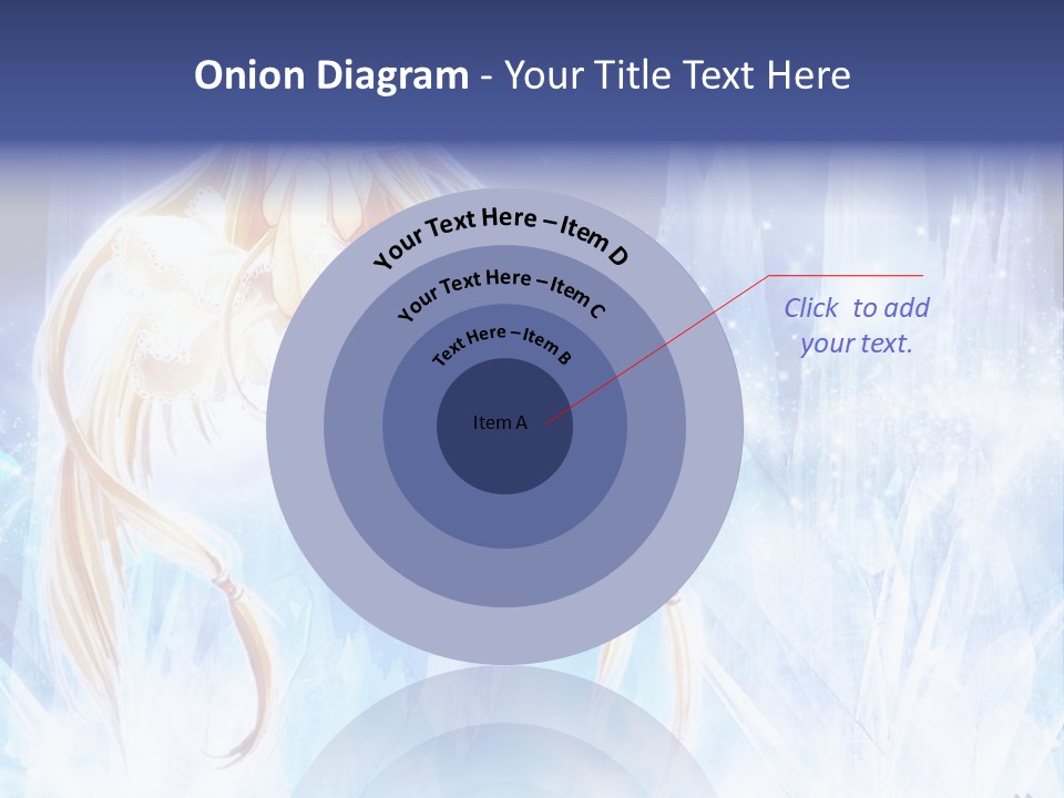 A Beautiful Blond Haired Girl Sitting On Top Of A Tree PowerPoint Template