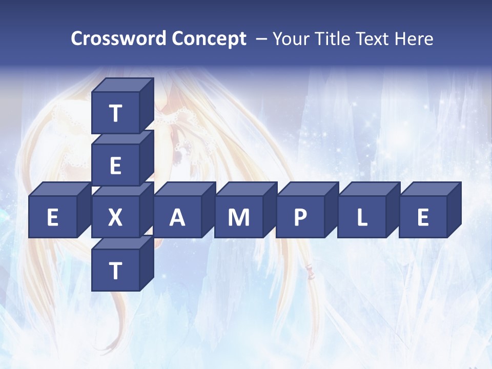 A Beautiful Blond Haired Girl Sitting On Top Of A Tree PowerPoint Template