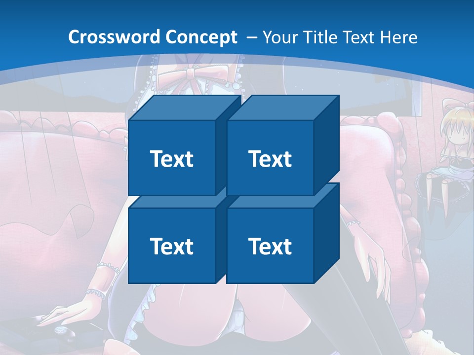 A Woman Sitting On Top Of A Bed Next To A Child PowerPoint Template