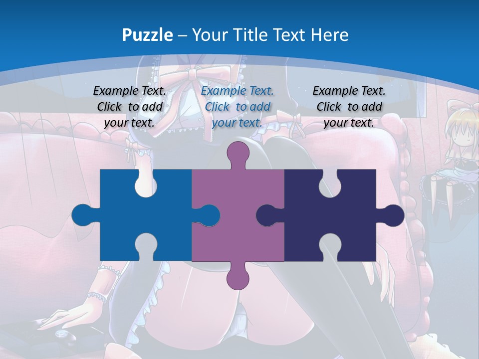 A Woman Sitting On Top Of A Bed Next To A Child PowerPoint Template