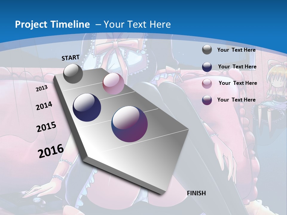 A Woman Sitting On Top Of A Bed Next To A Child PowerPoint Template