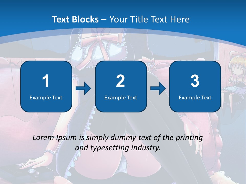 A Woman Sitting On Top Of A Bed Next To A Child PowerPoint Template