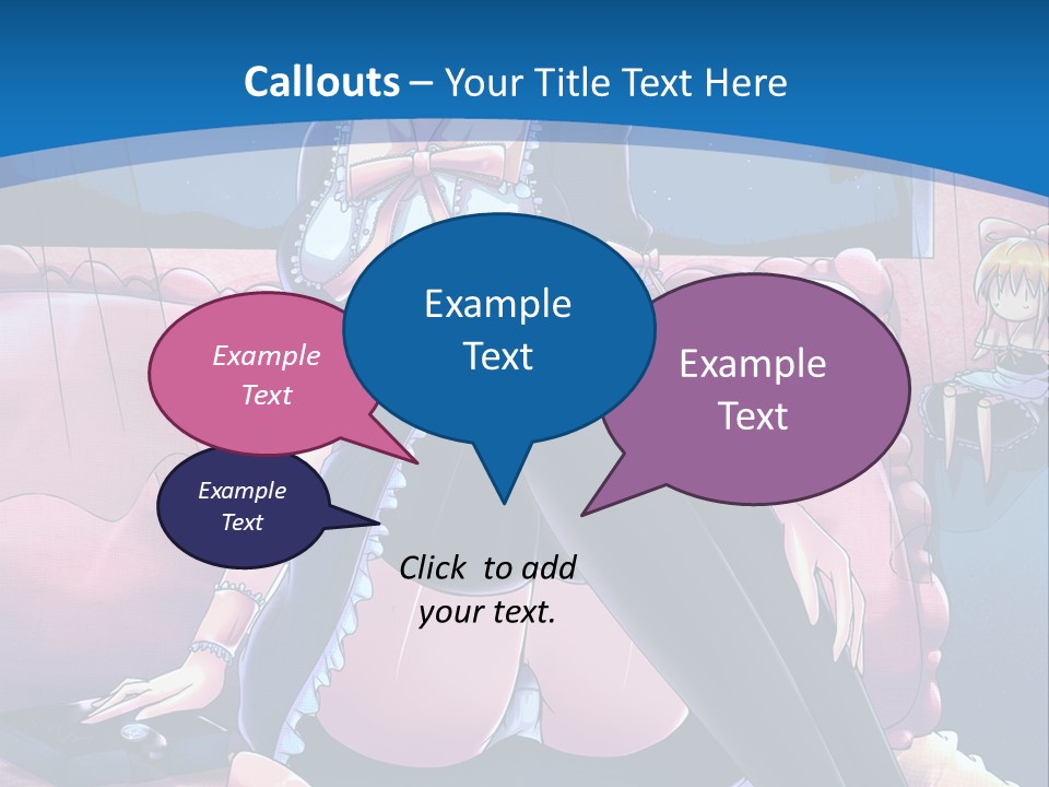 A Woman Sitting On Top Of A Bed Next To A Child PowerPoint Template