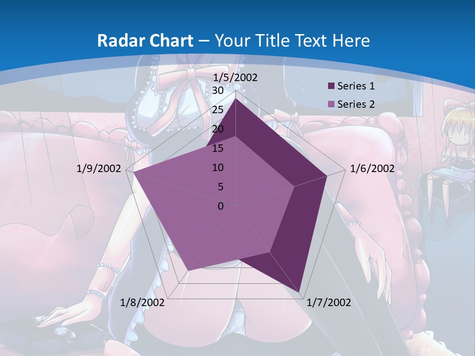 A Woman Sitting On Top Of A Bed Next To A Child PowerPoint Template