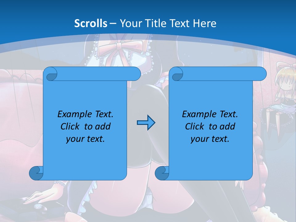 A Woman Sitting On Top Of A Bed Next To A Child PowerPoint Template