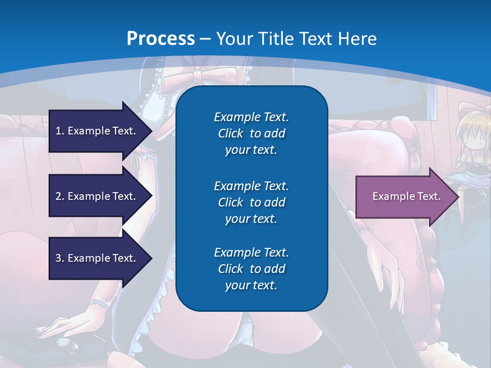A Woman Sitting On Top Of A Bed Next To A Child PowerPoint Template