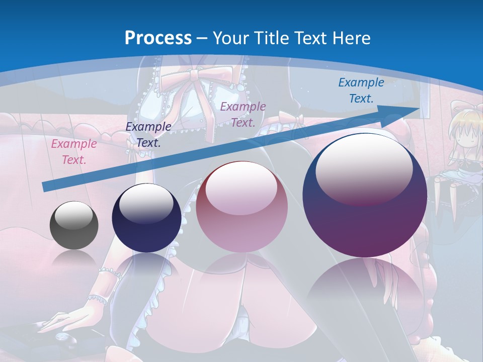 A Woman Sitting On Top Of A Bed Next To A Child PowerPoint Template