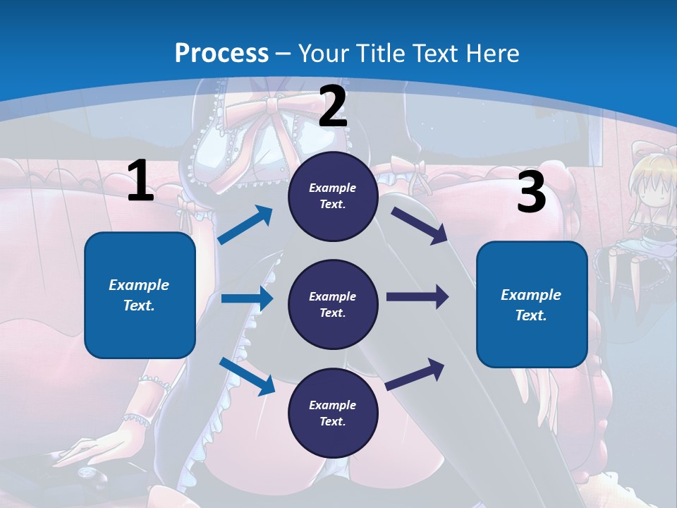 A Woman Sitting On Top Of A Bed Next To A Child PowerPoint Template