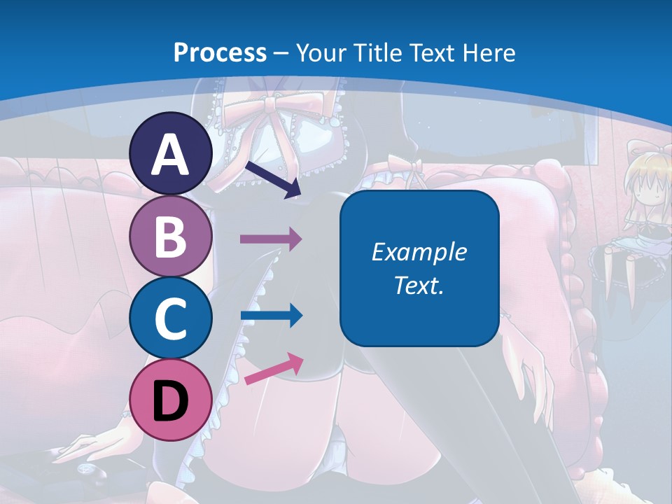 A Woman Sitting On Top Of A Bed Next To A Child PowerPoint Template