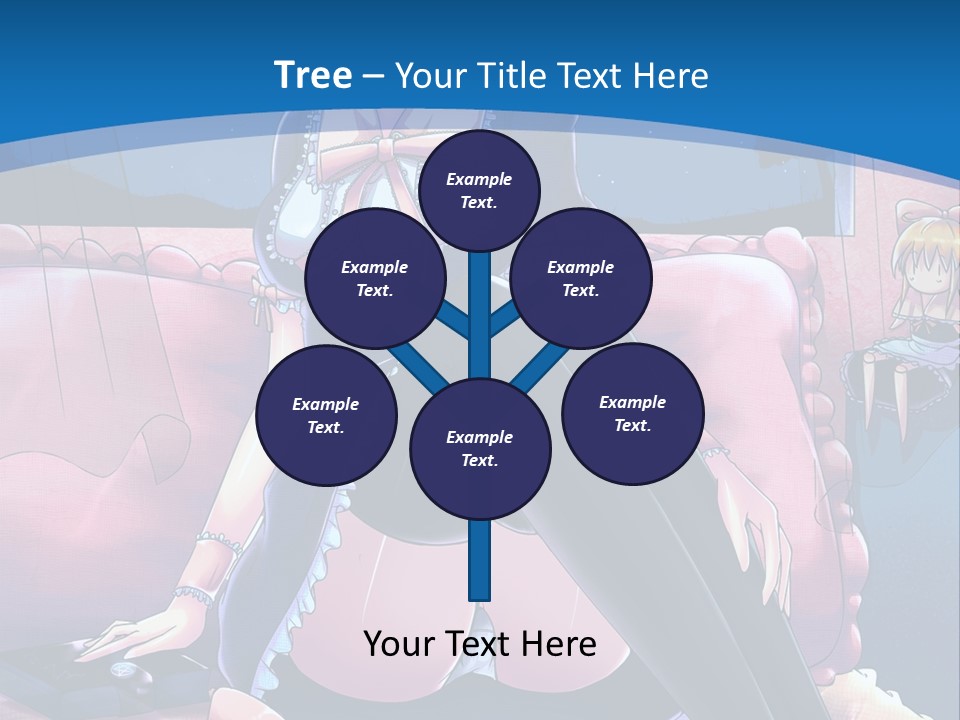 A Woman Sitting On Top Of A Bed Next To A Child PowerPoint Template