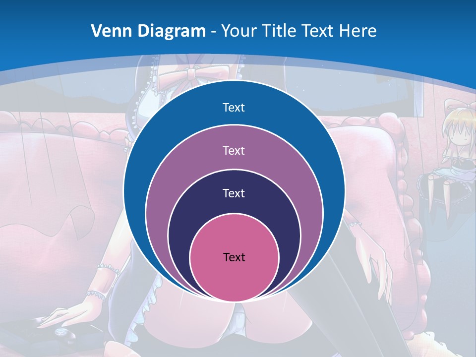 A Woman Sitting On Top Of A Bed Next To A Child PowerPoint Template
