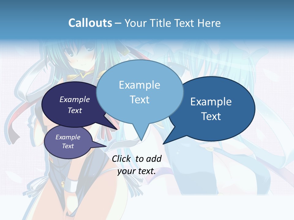 A Woman In A Blue Dress With A Crown On Her Head PowerPoint Template