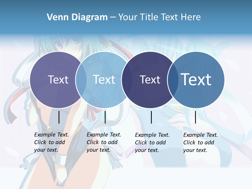 A Woman In A Blue Dress With A Crown On Her Head PowerPoint Template