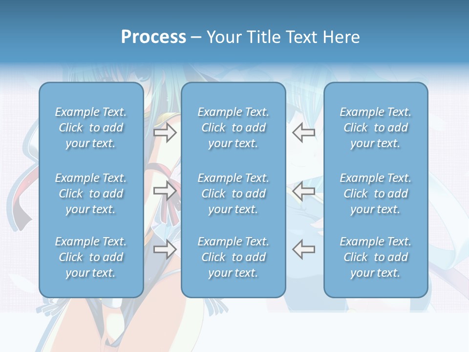 A Woman In A Blue Dress With A Crown On Her Head PowerPoint Template