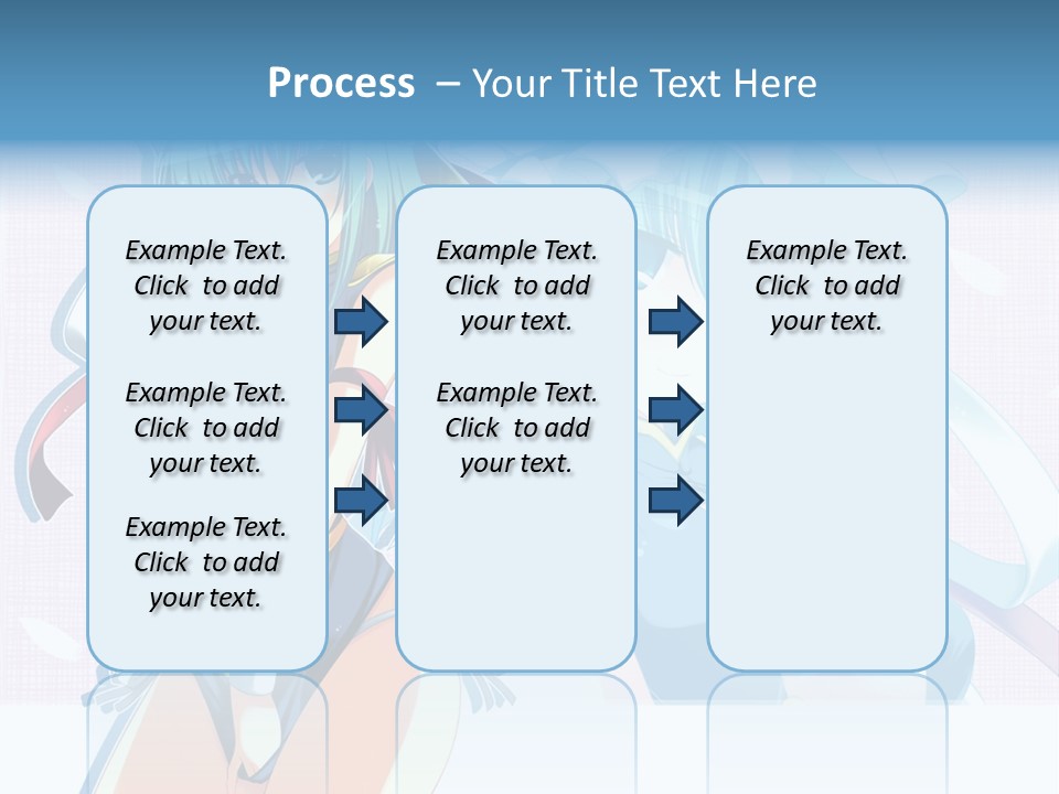 A Woman In A Blue Dress With A Crown On Her Head PowerPoint Template