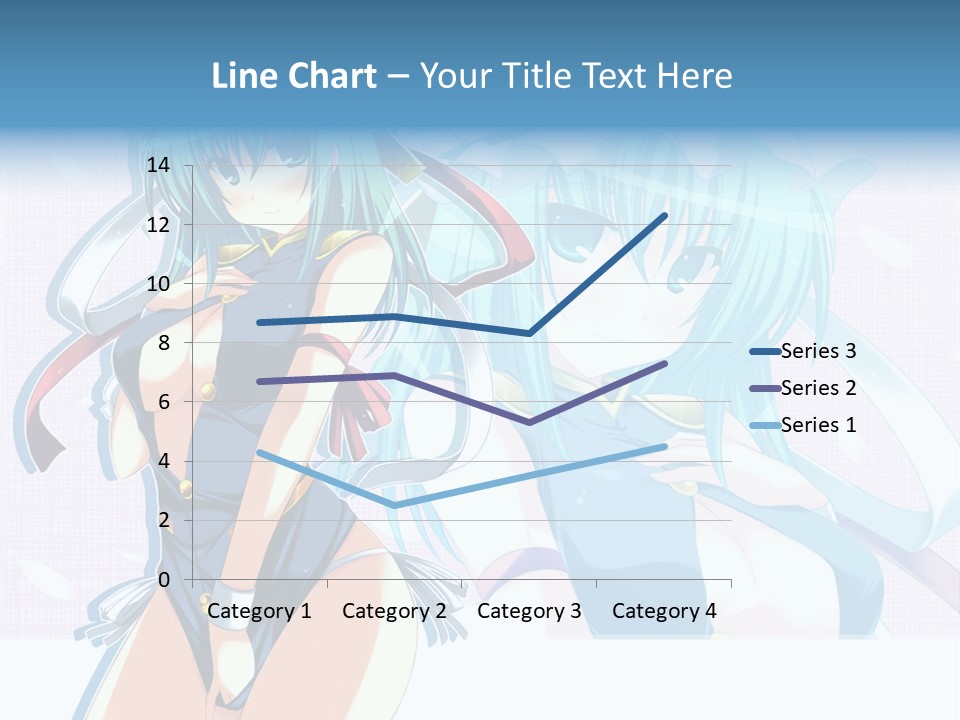 A Woman In A Blue Dress With A Crown On Her Head PowerPoint Template