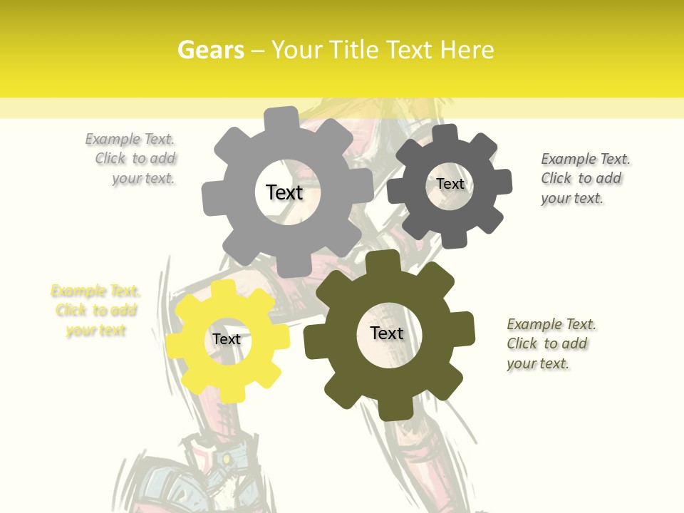 A Girl With A Soccer Ball Powerpoint Template PowerPoint Template