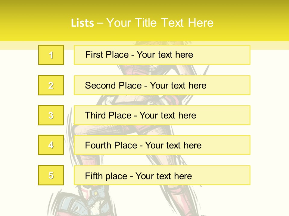 A Girl With A Soccer Ball Powerpoint Template PowerPoint Template
