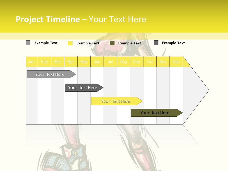 A Girl With A Soccer Ball Powerpoint Template PowerPoint Template