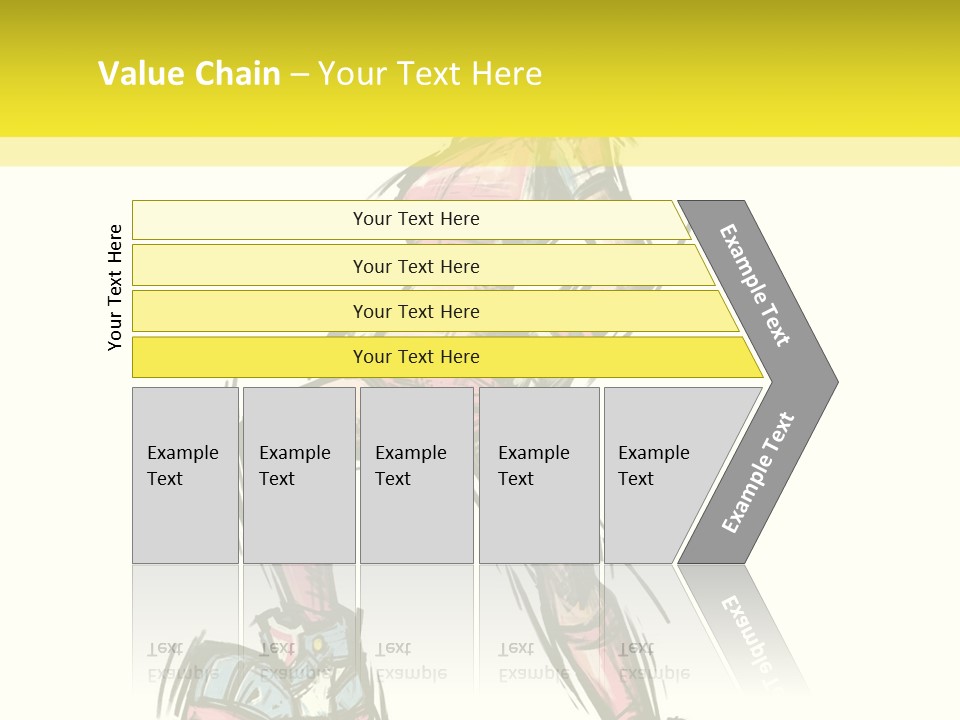 A Girl With A Soccer Ball Powerpoint Template PowerPoint Template