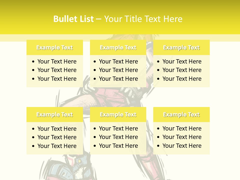 A Girl With A Soccer Ball Powerpoint Template PowerPoint Template