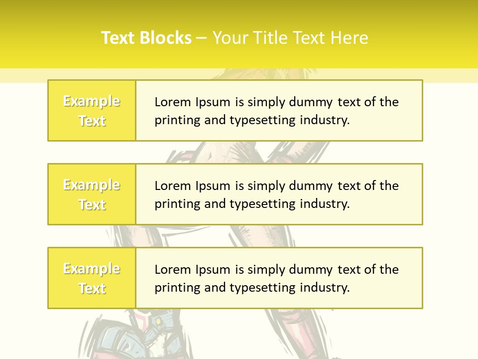A Girl With A Soccer Ball Powerpoint Template PowerPoint Template