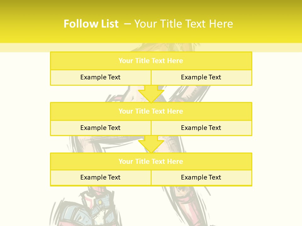 A Girl With A Soccer Ball Powerpoint Template PowerPoint Template