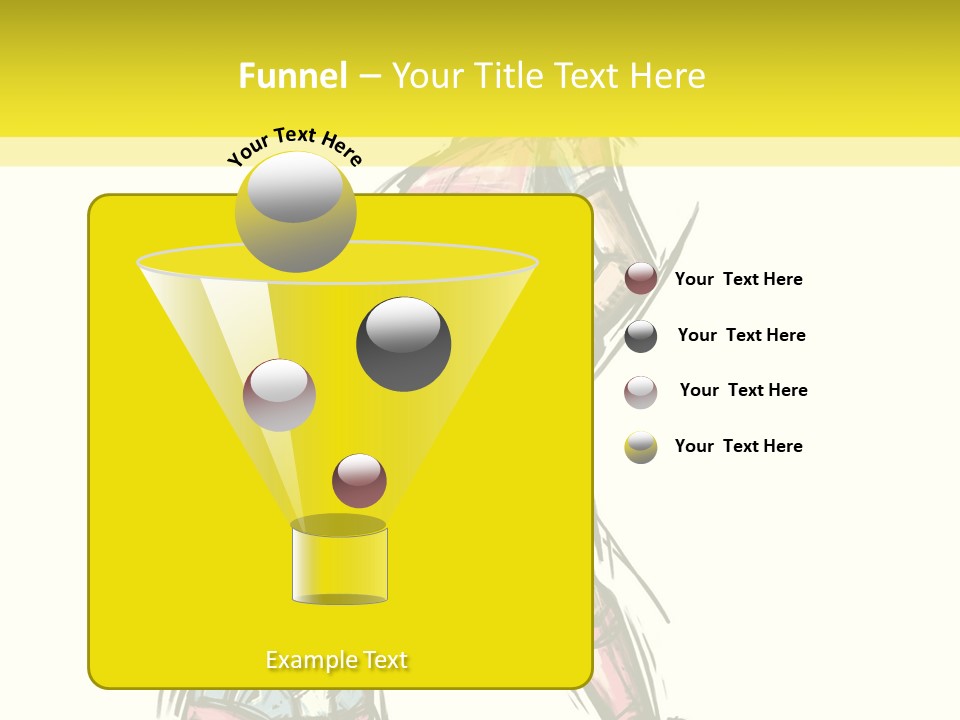 A Girl With A Soccer Ball Powerpoint Template PowerPoint Template