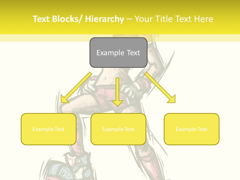 A Girl With A Soccer Ball Powerpoint Template PowerPoint Template