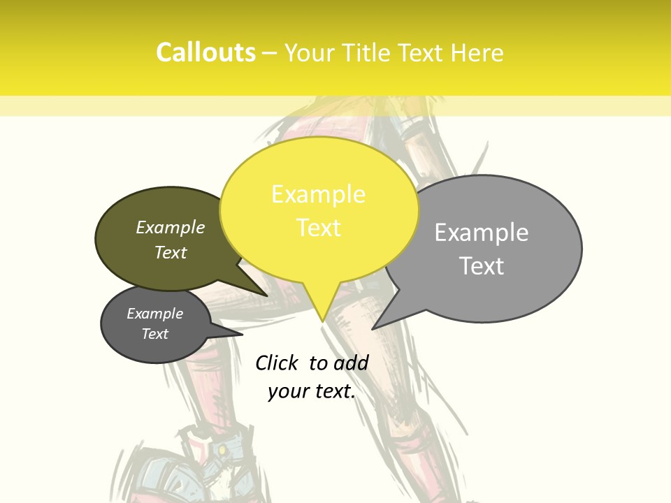 A Girl With A Soccer Ball Powerpoint Template PowerPoint Template