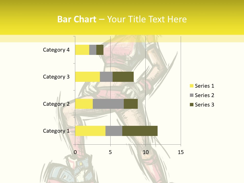 A Girl With A Soccer Ball Powerpoint Template PowerPoint Template