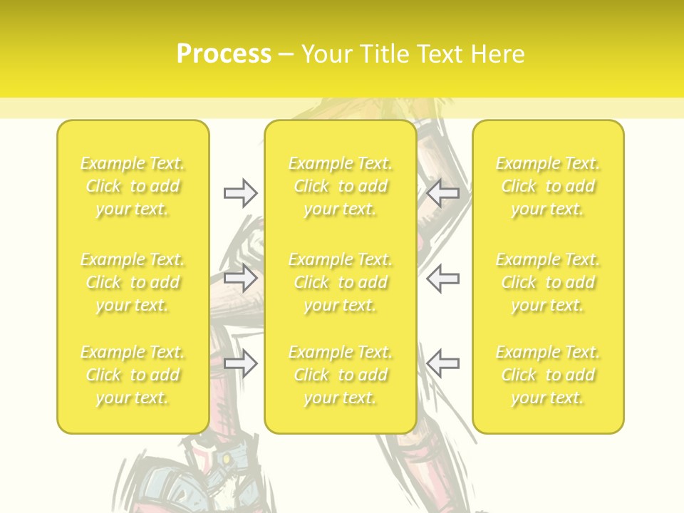 A Girl With A Soccer Ball Powerpoint Template PowerPoint Template