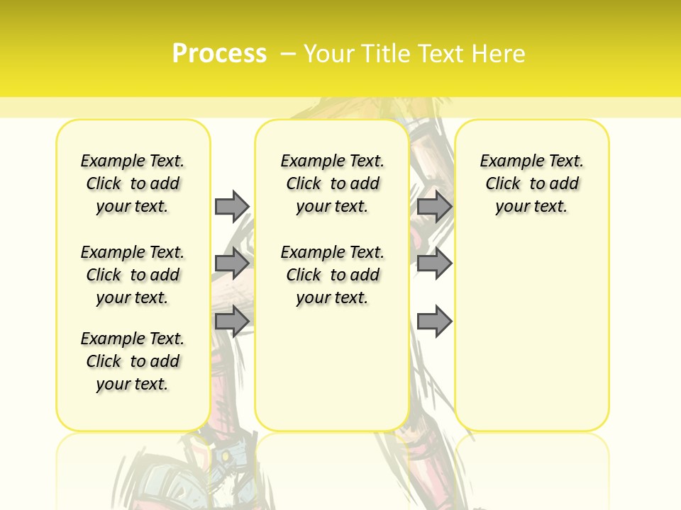 A Girl With A Soccer Ball Powerpoint Template PowerPoint Template