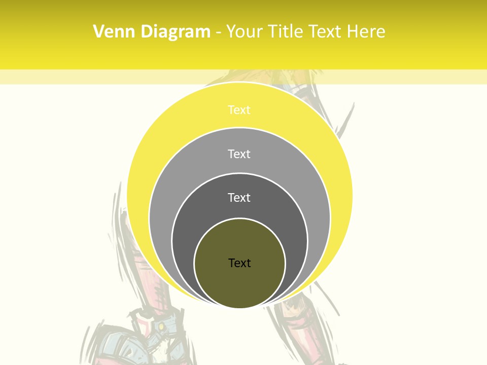 A Girl With A Soccer Ball Powerpoint Template PowerPoint Template