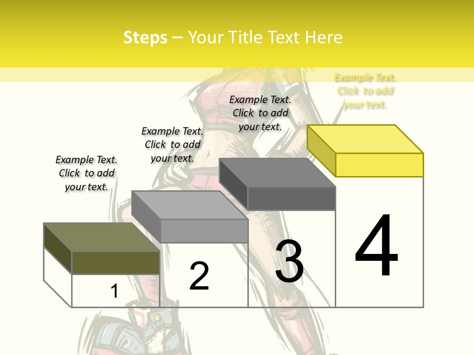 A Girl With A Soccer Ball Powerpoint Template PowerPoint Template