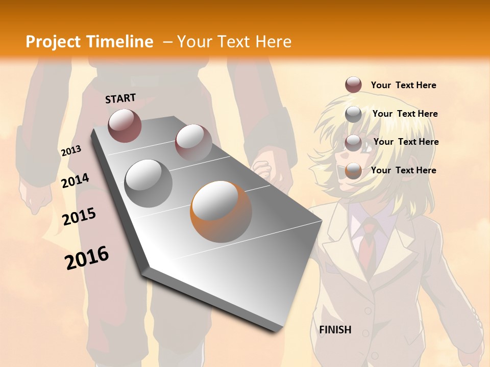 A Man And A Woman Are Walking Together PowerPoint Template