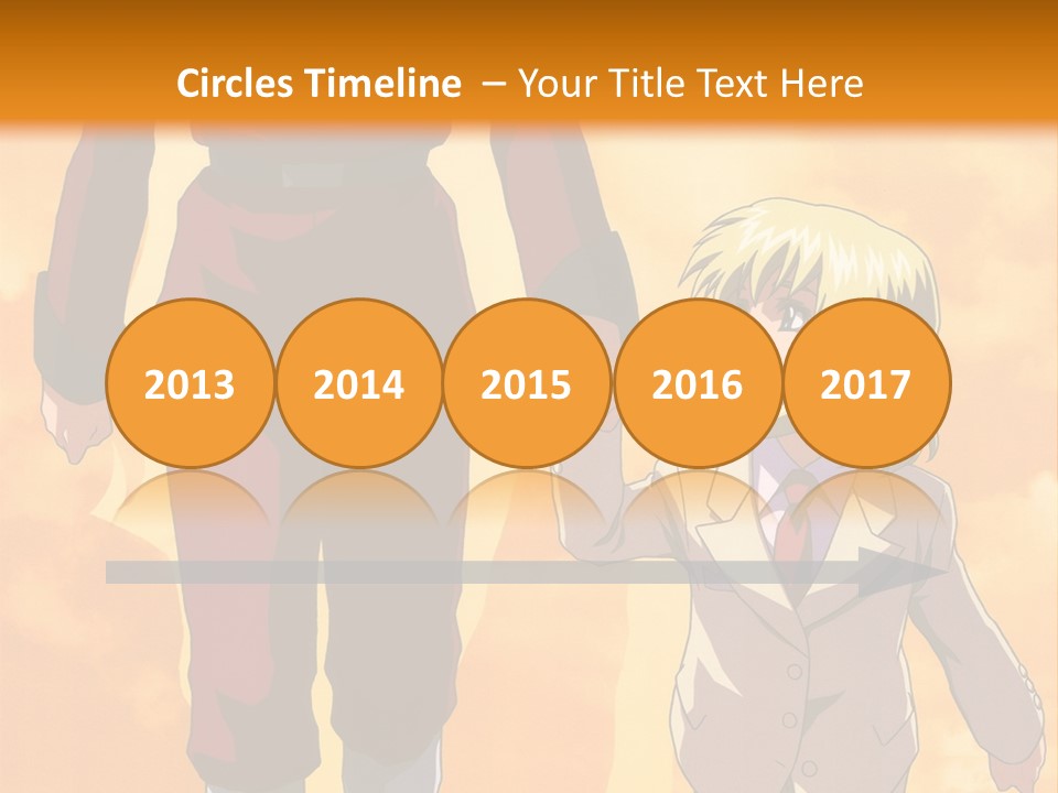 A Man And A Woman Are Walking Together PowerPoint Template