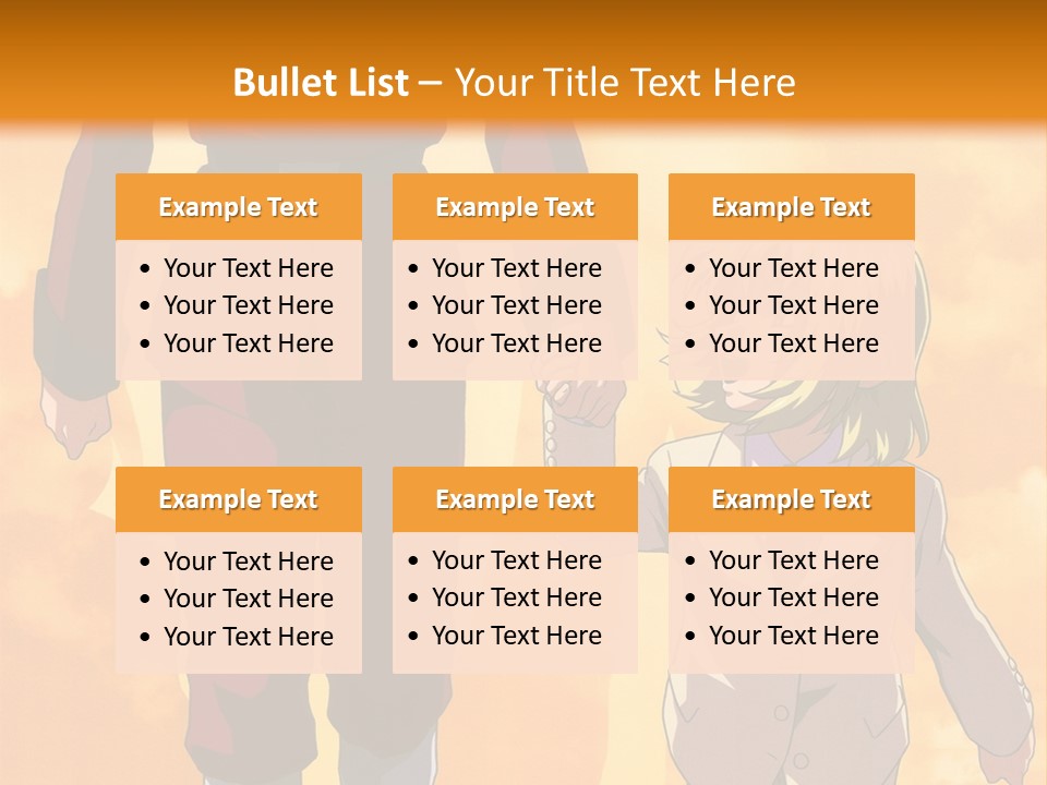 A Man And A Woman Are Walking Together PowerPoint Template