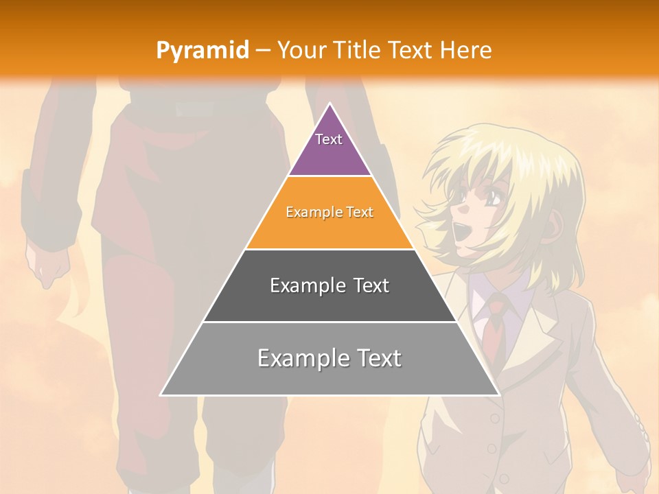 A Man And A Woman Are Walking Together PowerPoint Template