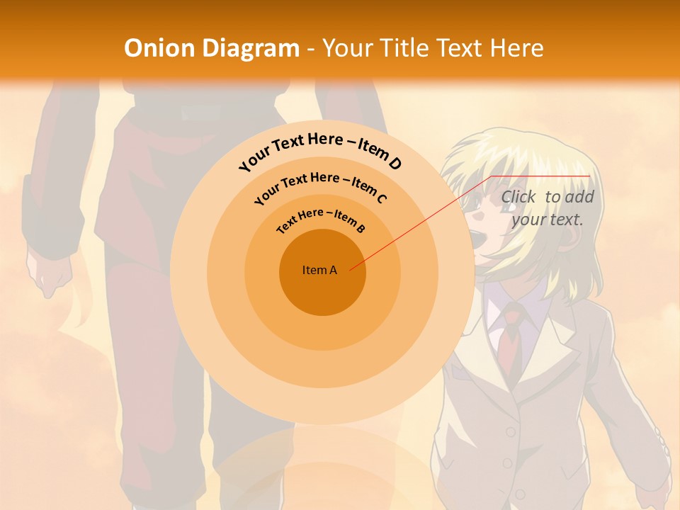 A Man And A Woman Are Walking Together PowerPoint Template