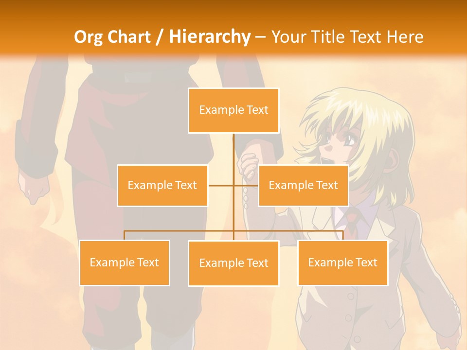 A Man And A Woman Are Walking Together PowerPoint Template
