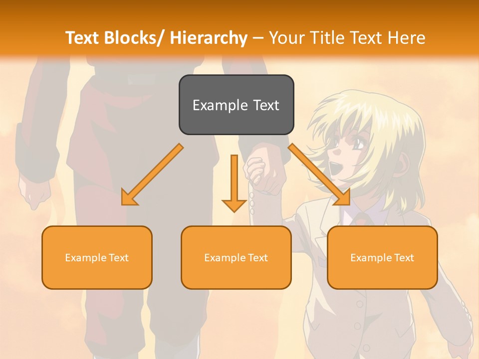 A Man And A Woman Are Walking Together PowerPoint Template