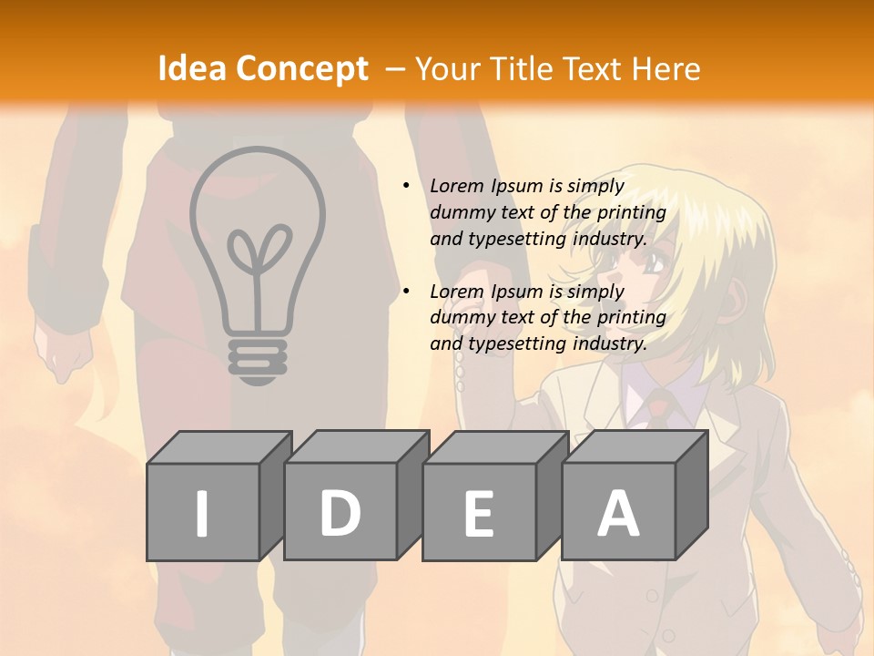 A Man And A Woman Are Walking Together PowerPoint Template