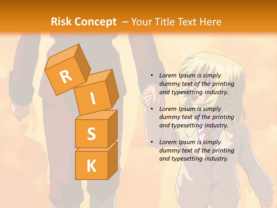 A Man And A Woman Are Walking Together PowerPoint Template