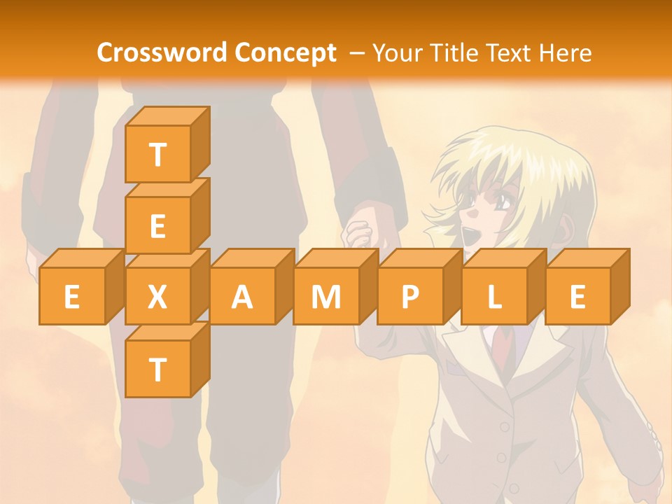 A Man And A Woman Are Walking Together PowerPoint Template